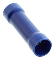 MOLEX 19154-0045 Butt Splice, Blue, InsulKrimp 19154 Series, 6 AWG, PVC (Polyvinylchloride)