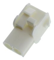 MOLEX 50-84-2022 Connector Housing, Natural, MLX 42022 Series, Receptacle, 2 Ways, 6.35 mm