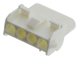 MOLEX 50-84-2042 Connector Housing, Natural, MLX 42022 Series, Receptacle, 4 Ways, 6.35 mm