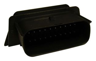 MOLEX 34830-2001 Automotive Connector, MX150 34830 Series, Right Angle Header, 20 Contacts, PCB Pin