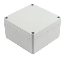 HAMMOND 1554L2GY Plastic Enclosure, Multipurpose, Polycarbonate, 60 mm, 105 mm, 105 mm, IP68