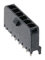 MOLEX 43650-0628 Pin Header, Power, 3 mm, 1 Rows, 6 Contacts, Through Hole Straight, Micro-Fit 3.0 43650