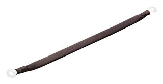 WURTH ELEKTRONIK 74273703 Earth Strap, Ring Tongue Terminal to Ring Tongue Terminal, 5.9 ", 150 mm, Black, WE-EEL Series