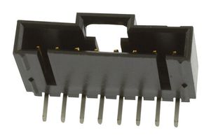 MOLEX 70553-0007 Pin Header, Wire-to-Board, 2.54 mm, 1 Rows, 8 Contacts, Through Hole Right Angle, SL 70553 Series