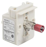 SCHNEIDER ELECTRIC 9001K1L1RH13 Industrial Pushbutton Switch, Harmony 9001K Series, 30 mm, SPDT, Momentary, Round, Red
