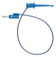 POMONA 3782-12-6. Grabber to Banana Plug Test Lead, Minigrabber, Hook Clip, 4mm Stackable Banana Plug, 12 ", 305 mm