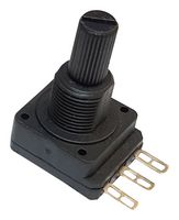 AMPHENOL PIHER SENSORS AND CONTROLS PC16SH-07CP20-103A2020-TA Rotary Potentiometer, 10 kohm, 1 Turns, Linear, 200 mW, ± 20%, PC-16 Series