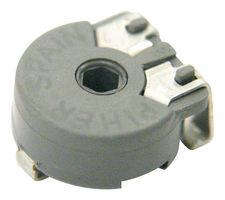 AMPHENOL PIHER SENSORS AND CONTROLS PS10KV60-503A3030-PM Trimmer, Single Turn, Carbon, Top Adjust, 50 kohm, Surface Mount, 1 Turns