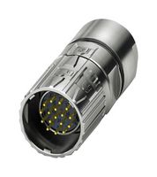 PHOENIX CONTACT 1629152 Sensor Connector, M23 PRO Series, M23, Male, 17 Positions, Crimp Pin - Contacts Not Supplied