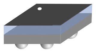 STMICROELECTRONICS MLPF-WB-04D3 Low Pass Filter, 2.4GHz to 2.5GHz, -40 to 105°C, CSPG-6