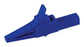 MUELLER ELECTRIC BU-65-6. ALLIGATOR CLIP, 19MM, BLUE, 30A