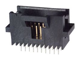 TE CONNECTIVITY - AMP 6-104071-0 Pin Header, Board-to-Board, 1.27 mm, 1 Rows, 8 Contacts, Through Hole Straight, System 50