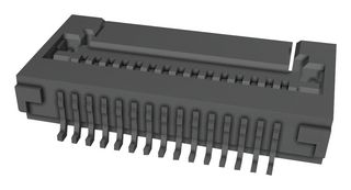 MOLEX 502244-1530 FFC / FPC Board Connector, 0.5 mm, 15 Contacts, Easy-On 502244 Series, Solder, Bottom, 1 Row