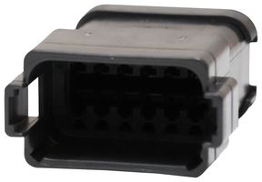 DEUTSCH - TE CONNECTIVITY DT04-12PA-CE03 Automotive Connector Housing, DT, Receptacle, 12 Ways, AMP DT Series Size 16 Pin Contacts