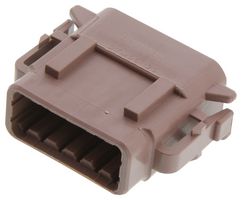 TE CONNECTIVITY - DEUTSCH DTM06-12SD Automotive Connector Housing, DTM Series, Plug, 12 Ways, AMP DTM Series Size 20 Socket Contacts