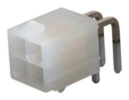 MOLEX 26-01-3115 Pin Header, Wire-to-Board, 4.2 mm, 2 Rows, 4 Contacts, Through Hole Right Angle