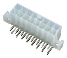 MOLEX 39-29-1247 Pin Header, Wire-to-Board, 4.2 mm, 2 Rows, 24 Contacts, Through Hole Right Angle