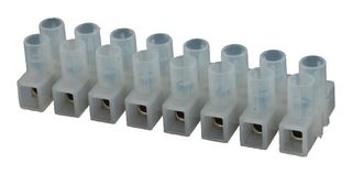 MOLEX 39100-1906 Panel Mount Barrier Terminal Block, 2 Row, 6 Ways, 22 AWG, 12 AWG, 8 mm, 20 A
