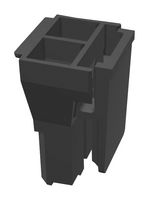 MOLEX 172672-2002 Connector Housing, Black, Super Sabre 172672 Series, Receptacle, 2 Ways, 7.5 mm