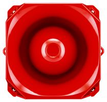 FULLEON X10 /CE/MD/R1/10-60 VAC-DC SOUNDER, MIDI RED 10-60 VAC-DC