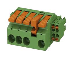 PHOENIX CONTACT 1717003 Pluggable Terminal Block, 7.62 mm, 9 Ways, 10 mm², Push In