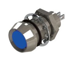 MARL 512-930-23 LED Panel Mount Indicator, Blue, 28 VDC, 12.7 mm, 15 mA, 364 mcd, IP67