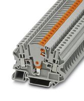 PHOENIX CONTACT 3047453 DIN Rail Mount Terminal Block, Test Disconnect, 2 Ways, 26 AWG, 10 AWG, 4 mm², Screw, 28 A