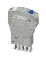 PHOENIX CONTACT 2800854 Thermal Magnetic Circuit Breaker, CB TM1 Series, 10 A, 1 Pole, 50 V, 240 V, Plug In