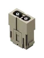 ILME CX024AM Heavy Duty Connector, MIXO, Insert, 2 Contacts, Plug, Screw Pin