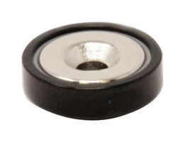ECLIPSE MAGNETICS E1104/NEO/BLK/F POT MAGNET, 40MM X 7.8MM, NEODYMIUM, BLK
