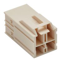 MOLEX 203438-2411 Connector Housing, Natural, CP-6.5 203438 Series, Plug, 4 Ways, 6.5 mm