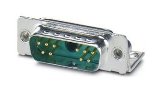 PHOENIX CONTACT 1418778 Combination Layout D Sub Connector, DA-11W1, Plug, 11 Contacts, 10 Signal, 1 Power, Solder