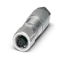 PHOENIX CONTACT 1414611 Sensor Connector, M12, Female, 8 Positions, IDC / IDT Socket, Straight Cable Mount