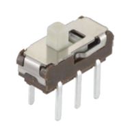 ALPS ALPINE SSSS222700 Slide Switch, DPDT, Through Hole, SSSS2 Series, 300 mA