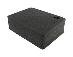 MULTICOMP 22-24190 Foam Insert Replacement Black, 12 "x 9 "x 5 ",304.8mm x 228.6mm x 127mm For 22-24145 Cases