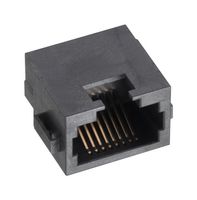 WURTH ELEKTRONIK 615008150021 Modular Connector, Tab Up, RJ45 Jack, 1 x 1 (Port), 8P8C, Through Hole Mount
