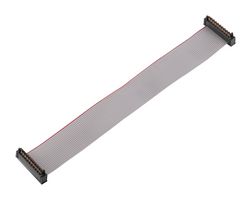 WURTH ELEKTRONIK 490107670412S Ribbon Cable, IDC Receptacle to IDC Receptacle, 4 Ways, 7.9 ", 200 mm, 2.54 mm