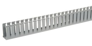 PANDUIT G3X3LG6 Trunking, 79.2 mm (H) x 82.6 mm (W) x 1.83 m (L), Grey, PVC, Panduct Type G