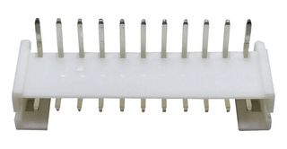 MULTICOMP PRO MP001776 Pin Header, R/A, Wire-to-Board, 2 mm, 1 Rows, 11 Contacts, Through Hole Right Angle, MP W2B 2MM