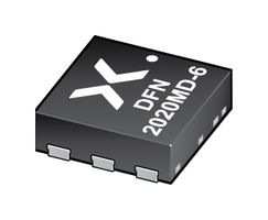 NEXPERIA PMPB55XNEAX Power MOSFET, N Channel, 30 V, 3.8 A, 0.055 ohm, DFN2020MD, Surface Mount