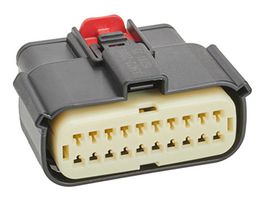 MOLEX 160074-0001 Automotive Connector Housing, Key A, MX150 160074, Receptacle, 20 Ways