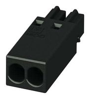 PHOENIX CONTACT 1012266 Pluggable Terminal Block, Black, 2.54 mm, 2 Ways, 0.75 mm², Crimp