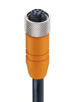LUMBERG AUTOMATION RKTS 8-299/2 M Sensor Cable, 8 Pos, 2 m, 6.6 ft, RKTS Series