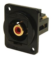 CLIFF ELECTRONIC COMPONENTS CP30230M3B RCA Pass Through Audio Module Adapter, M3 Hole, FT Series, RCA / Phono Plug, RCA / Phono Plug