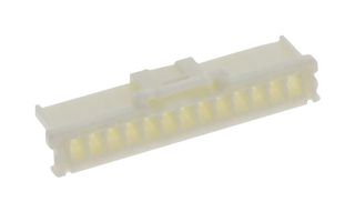 MOLEX 505151-1301 Connector Housing, White, DuraClik 505151 Series, Receptacle, 13 Ways, 2 mm