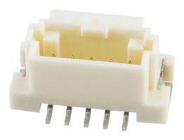 MOLEX 560020-0530 Pin Header, Automotive, Wire-to-Board, 2 mm, 1 Rows, 5 Contacts, Surface Mount Straight