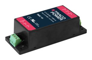 TRACO POWER TMDC 10-7211H Isolated Chassis Mount DC/DC Converter, ITE, Module, 2:1, 10 W, 1 Output, 5.1 V
