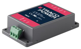 TRACO POWER TMDC 20-7212H Isolated Chassis Mount DC/DC Converter, ITE, Module, 2:1, 20 W, 1 Output, 12 V