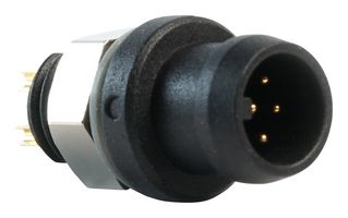 MULTICOMP PRO MP002487 Circular Connector, M-Series Circular Connector, MP M6 Snap-In Connectors, Panel Mount Receptacle