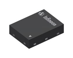 INFINEON 1EDN7550UXTSA1 Gate Driver, 1 Channels, Non-Isolated, High Side and Low Side, GaN HEMT, IGBT, MOSFET, 6 Pins